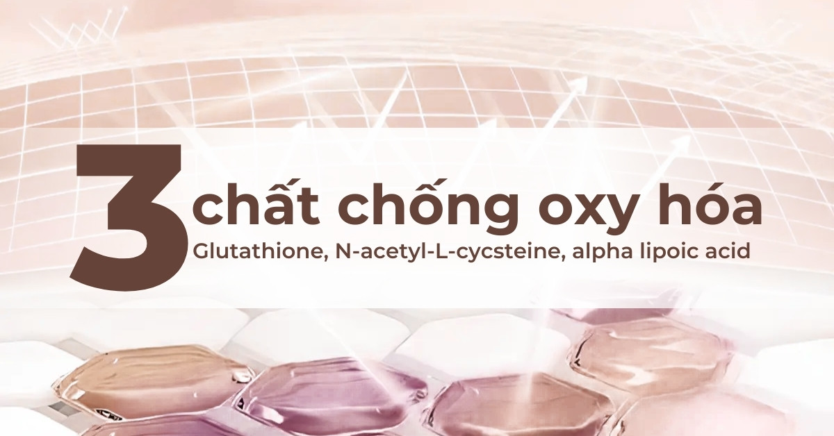 3 chất chống oxy hóa