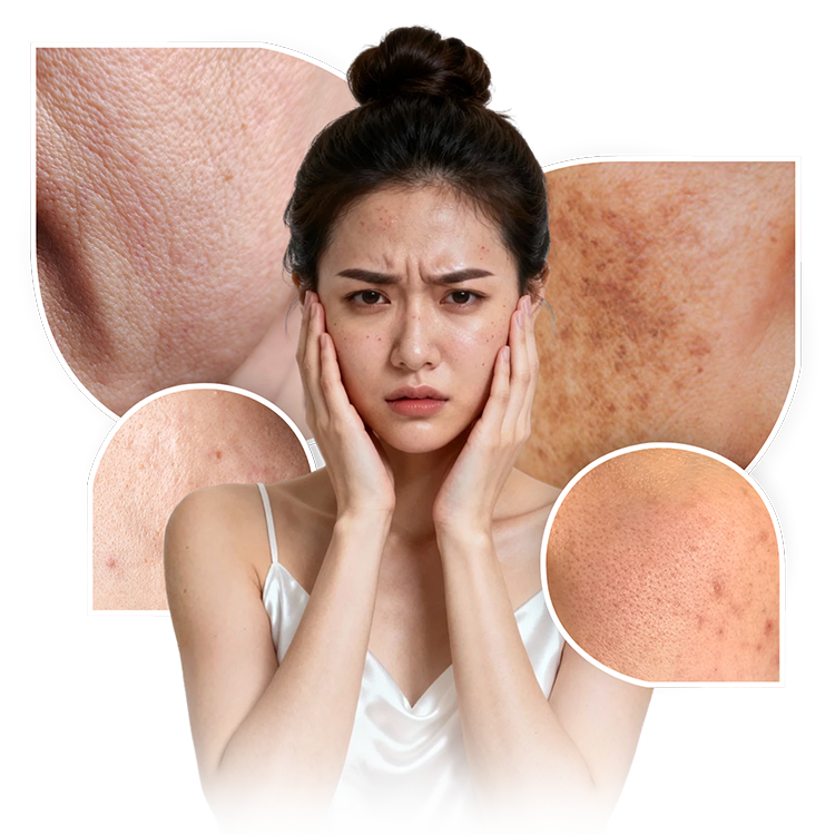 Da có dấu hiệu lão hóa