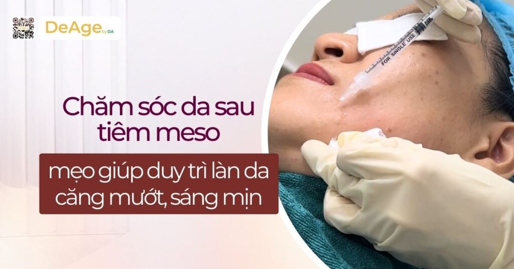 Hướng dẫn chăm sóc da sau tiêm meso giúp da phục hồi nhanh và rạng rỡ 11 bìa chăm sóc da sau tiêm meos