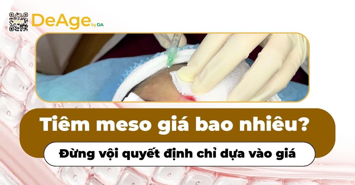 tiêm meso giá bao nhiêu