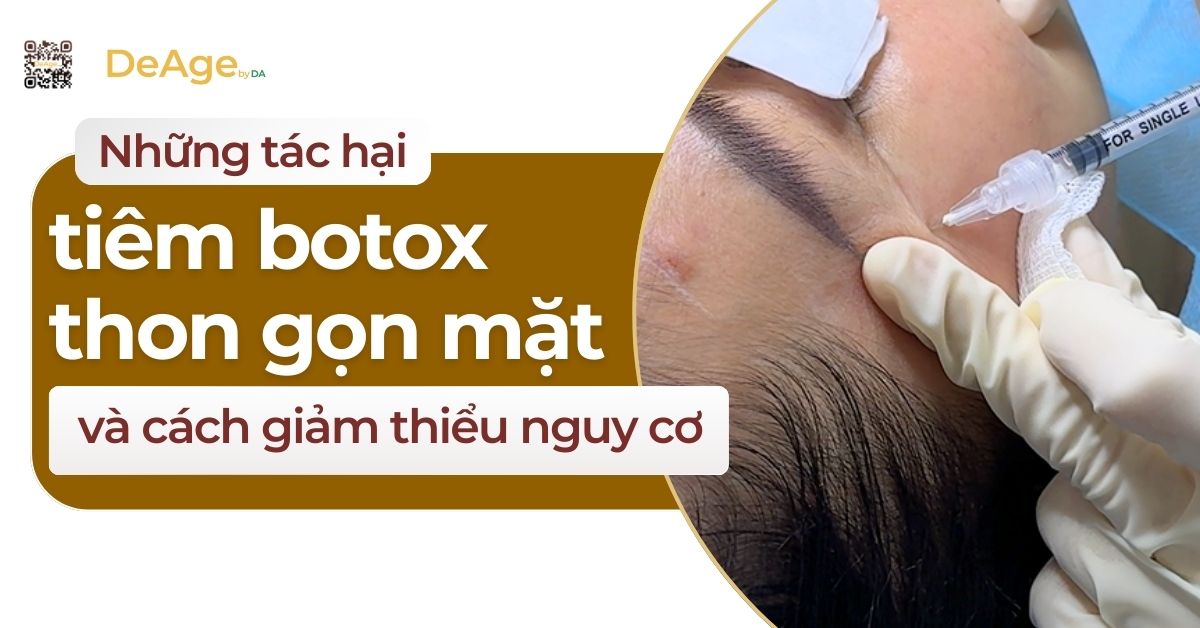 tiêu đề tác hại của tiêm botox thon gọn mặt
