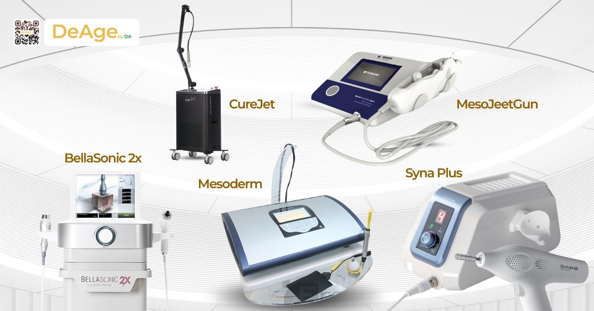 Meso không kim là gì? Những điều cần biết trước khi áp dụng 5 Một số thiết bị meso không kim phổ biến trên thị trường