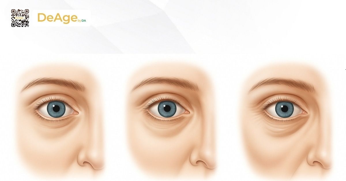 3 giải pháp làm đầy vùng trũng mắt giúp ánh nhìn rạng rỡ hơn 2 phân loại trũng mắt