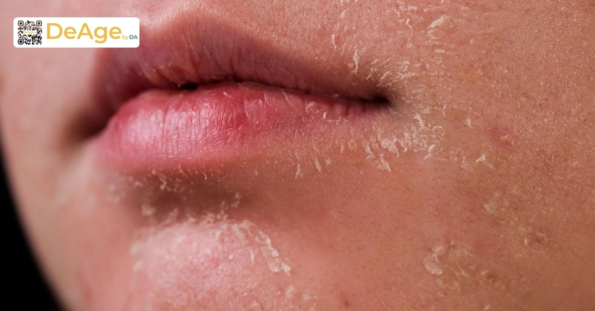 Peel da trị nám có hiệu quả không? Bao lâu thấy hiệu quả? 1 Da bong sau peel