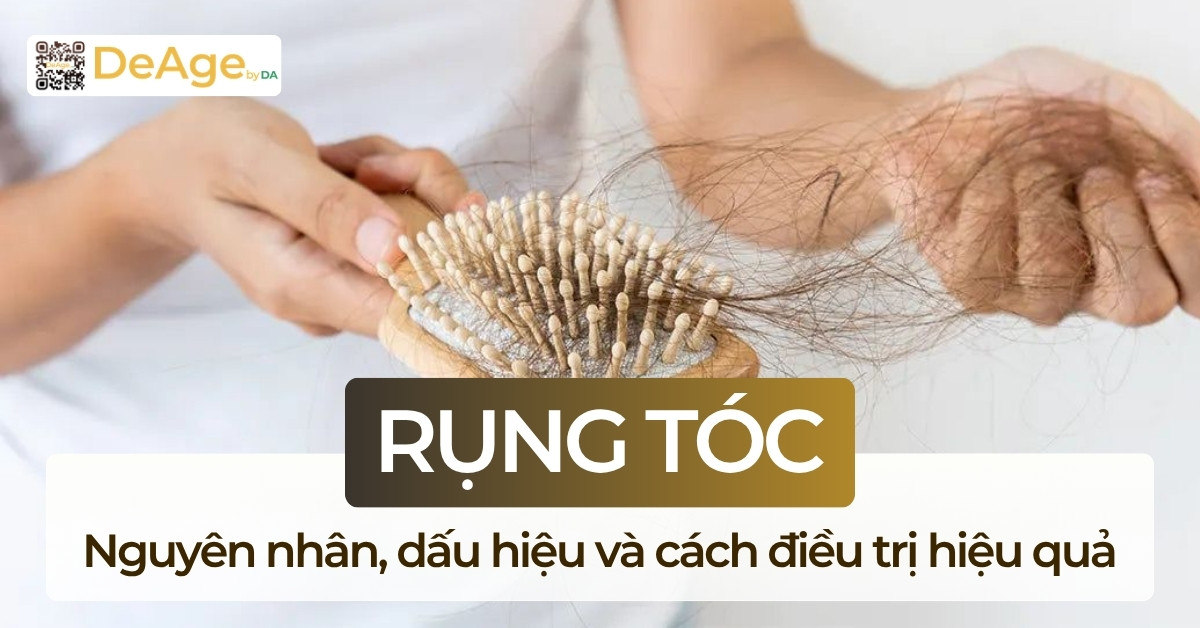 thumb rụng tóc, nguyên nhân, dấu hiệu, cách điều trị