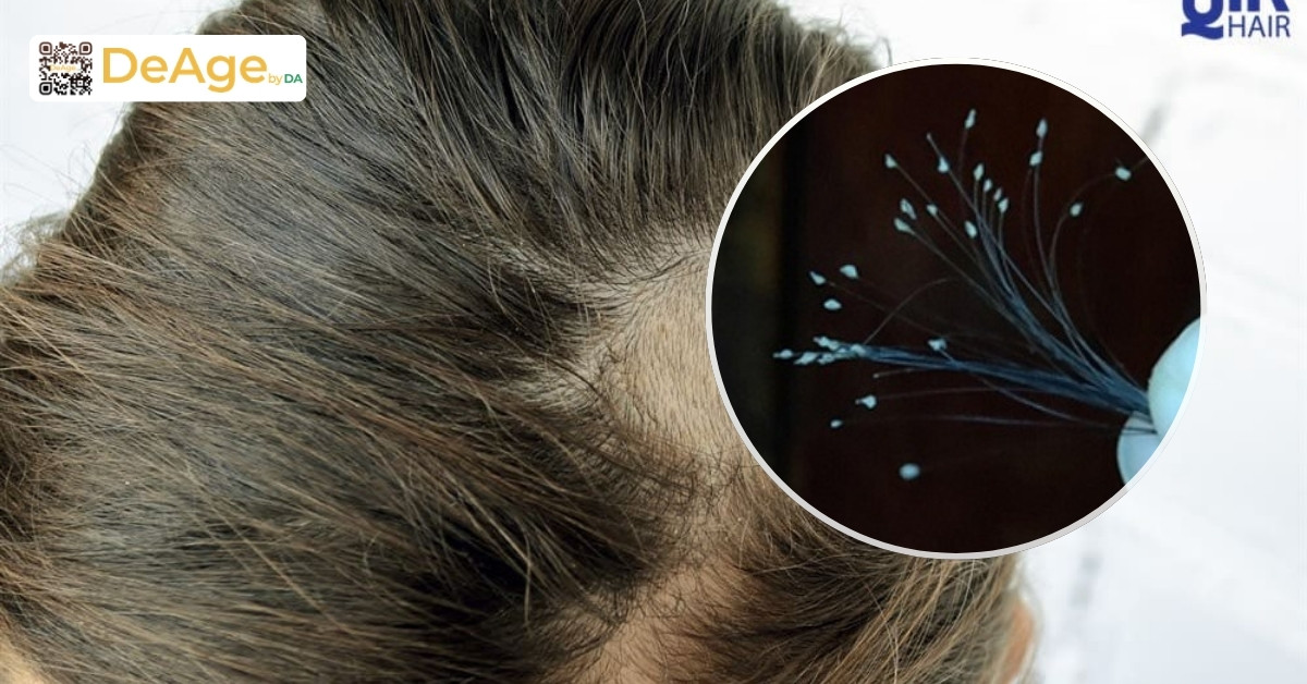 Rụng tóc: nguyên nhân, dấu hiệu và cách điều trị hiệu quả 4 Tóc rụng còn nang