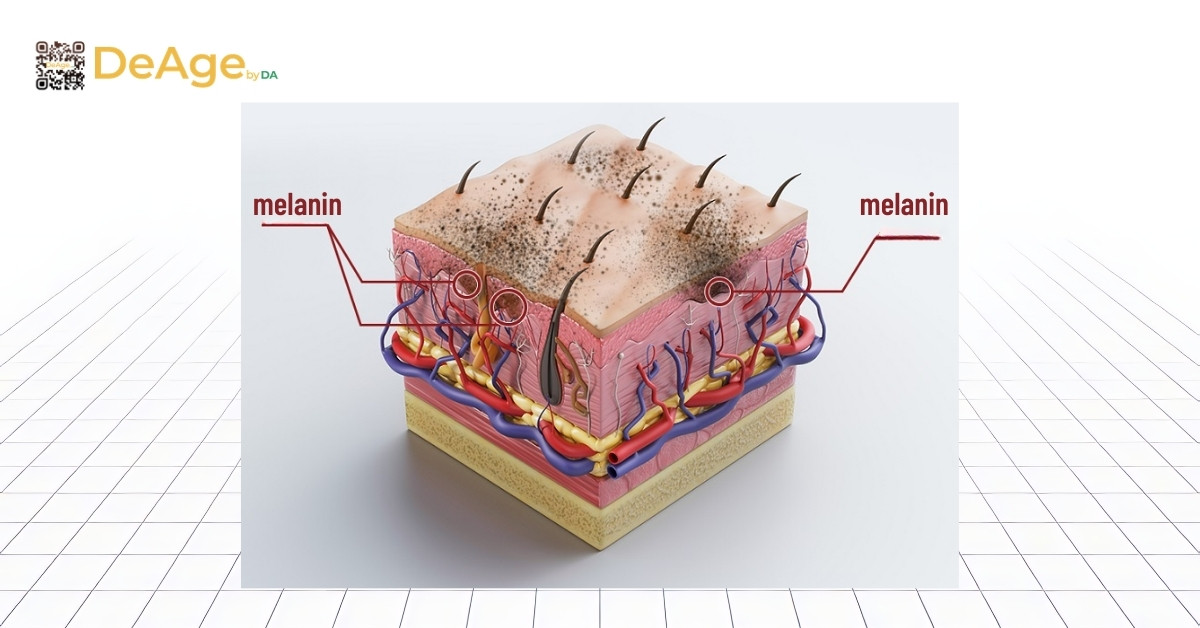 Melanin và nám da: chuyện gì xảy ra dưới da mỗi ngày? 1 melanin