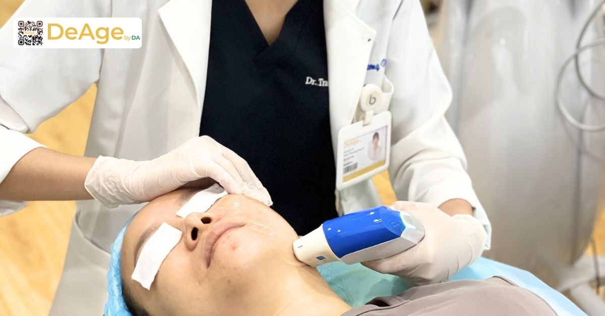 Liệu trình trẻ hóa da mặt giá bao nhiêu? Cập nhật bảng giá mới nhất tại DeAge 4 mpt