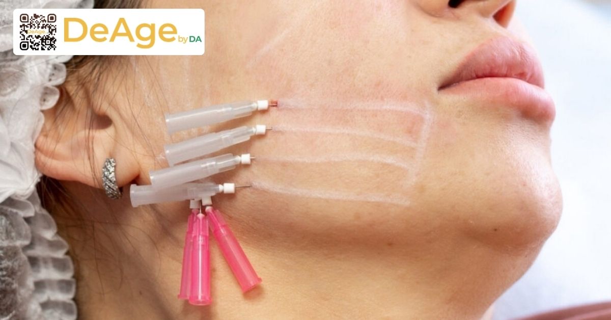 Chỉ sinh học PDO: giải pháp nâng cơ và cải thiện nếp nhăn hiệu quả 4 vùng căn chỉ