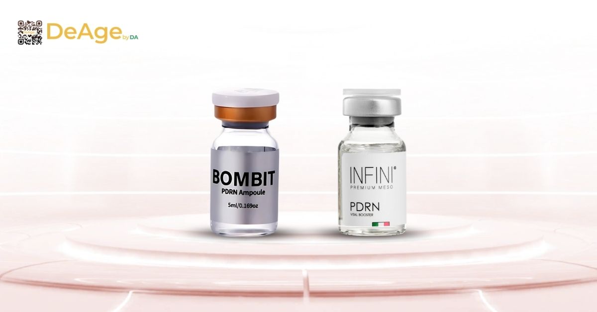 Skinbooster là gì và hiệu quả làm mờ nếp nhăn, đẩy lùi lão hóa thế nào? 6 Bombit PDRN + Infini