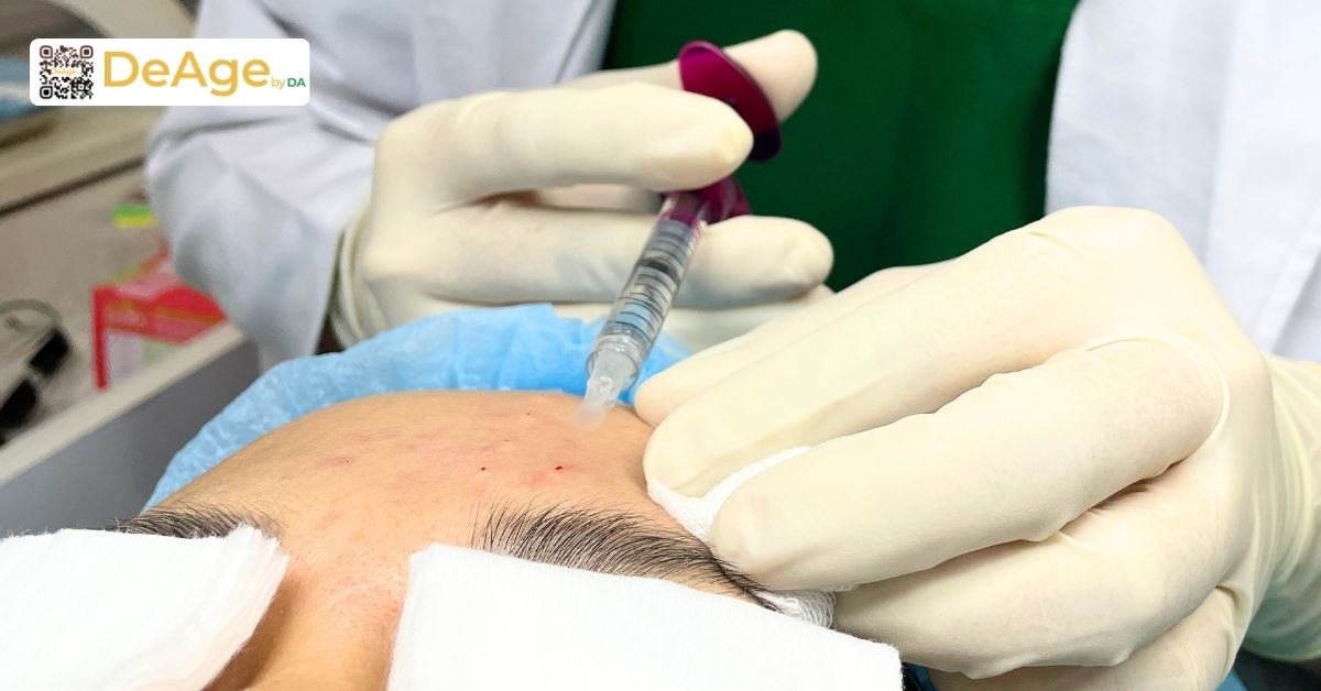 Skinbooster là gì và hiệu quả làm mờ nếp nhăn, đẩy lùi lão hóa thế nào? 2 Bác sĩ trực tiếp thực hiện phương pháp tiêm skinbooster tại Phòng khám DeAge by DA