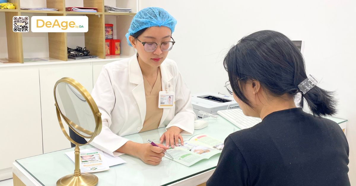 Công nghệ Ultherapy và vai trò trong nâng cơ trẻ hóa da hiện nay 9 Thăm khám Bác sĩ để được tư vấn về các giải pháp nâng cơ, trẻ hóa chuẩn y khoa