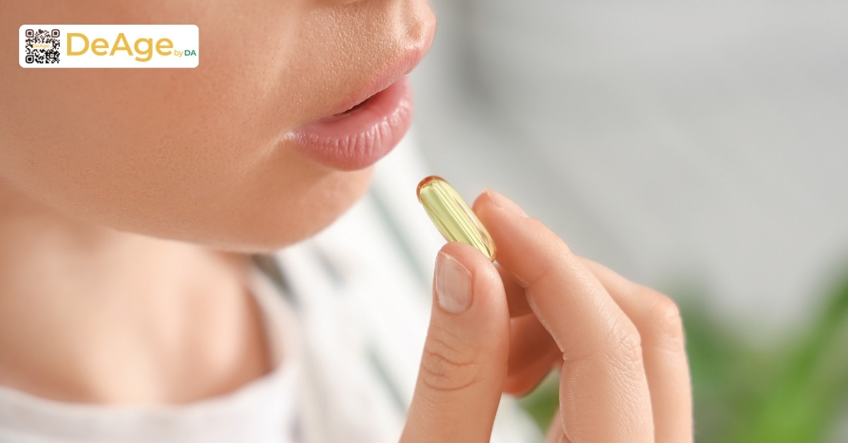 Tại sao phải bổ sung collagen và những yếu tố khiến collagen suy giảm nhanh 8 Uống thực phẩm chức năng