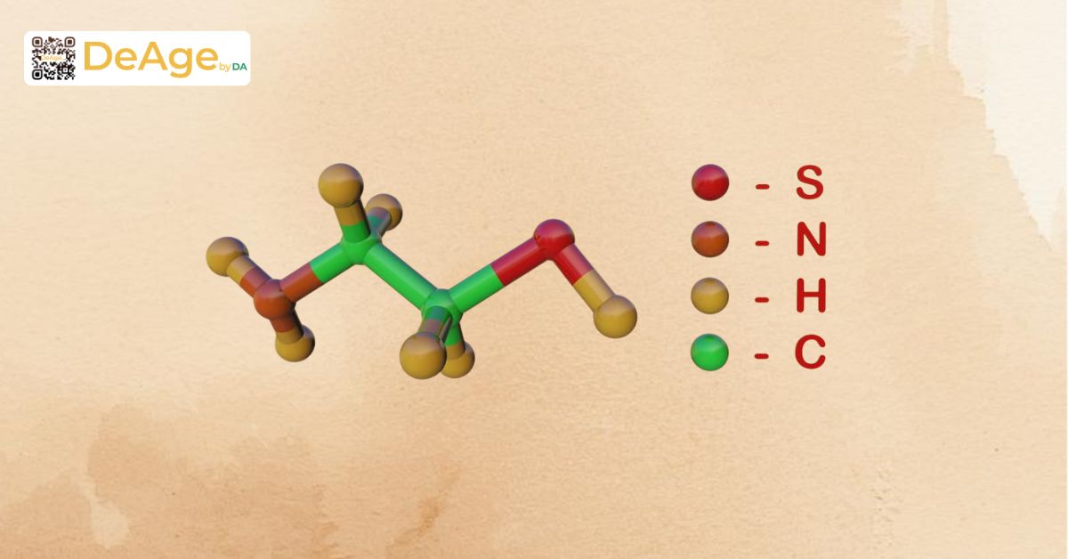 Giải mã vai trò của cysteamine: giải pháp mới cho nám và tăng sắc tố mạn tính 1 cấu trúc cyeamine