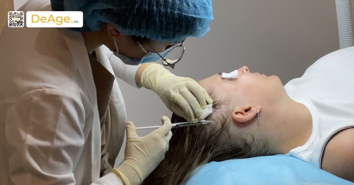 Mesotherapy là gì? Hiệu quả và đối tượng phù hợp với phương pháp này 6 meso trị rụng tóc