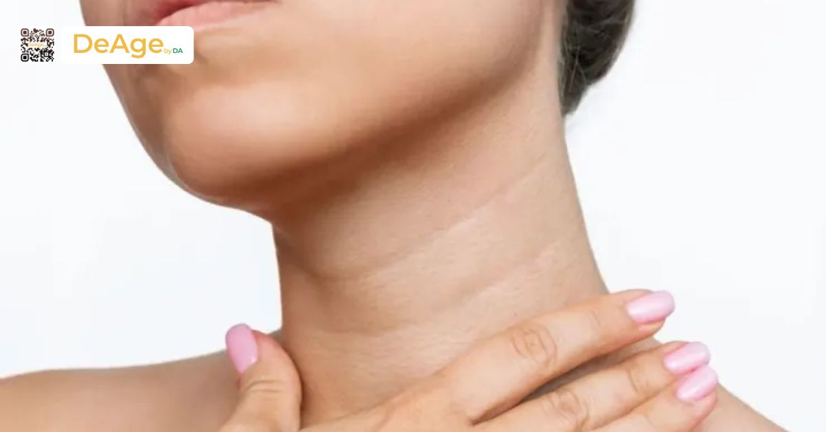 Nguyên nhân hình thành và các phương pháp xóa nếp nhăn cổ an toàn hiện nay 1 Nếp nhăn cổ là gì