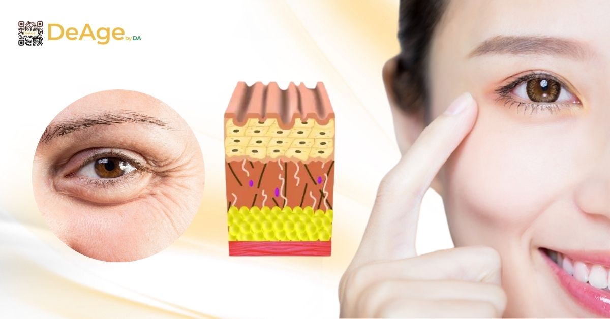 Các phương pháp xóa nhăn đuôi mắt từ chăm sóc da đến can thiệp chuyên sâu 1 Nếp nhăn đuôi mắt là gì và dấu hiệu nhận biết