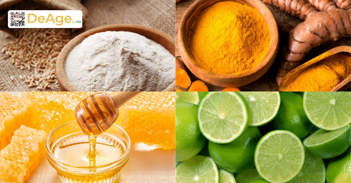 Các phương pháp làm sáng da phổ biến giúp cải thiện làn da sạm màu 4 Nguyên liệu tự nhiên