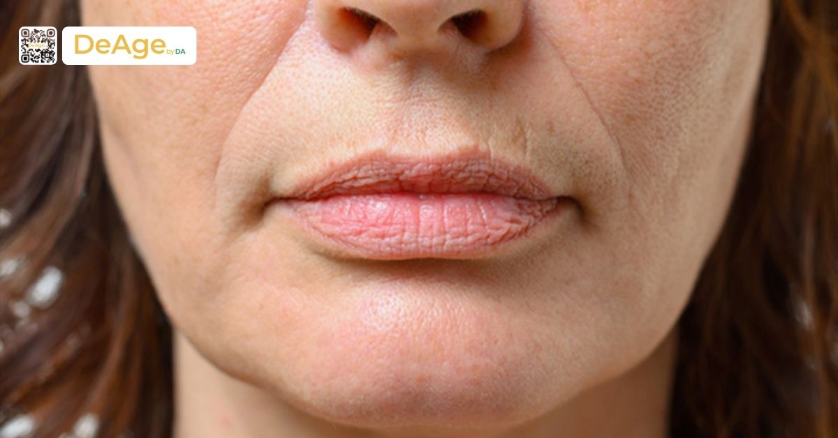 Giảm nếp nhăn môi bằng cách nào hiệu quả và duy trì được bao lâu? 1 Tại sao môi lại hình thành nhiều nếp nhăn