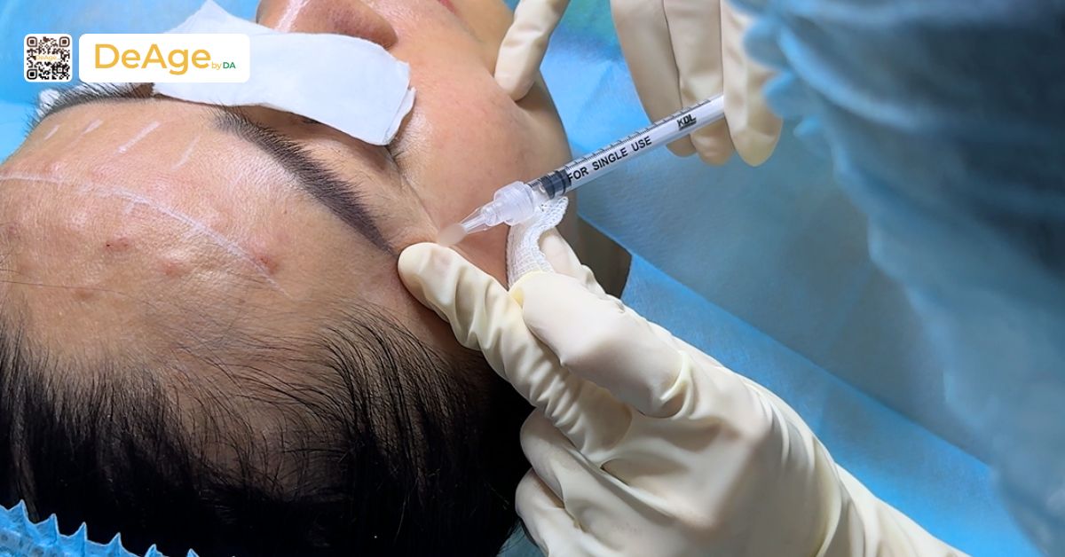 Căng da mặt không phẫu thuật: giải pháp trẻ hóa da an toàn, không cần nghỉ dưỡng 8 Tiêm botox