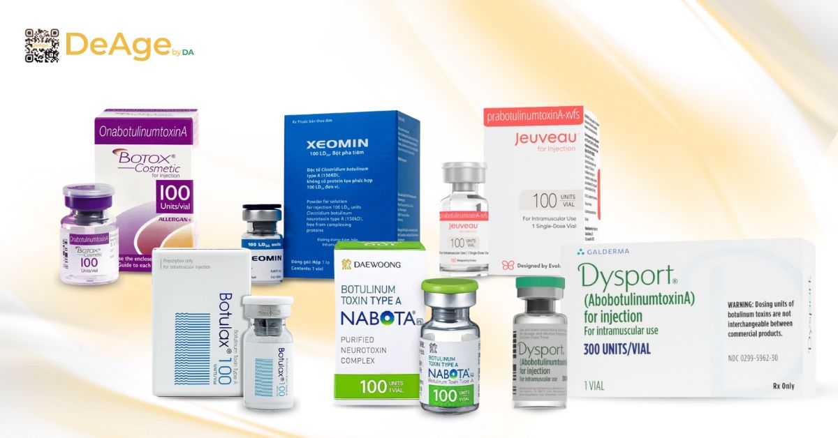 Các phương pháp xóa nhăn đuôi mắt từ chăm sóc da đến can thiệp chuyên sâu 5 Tiêm botulinum toxin