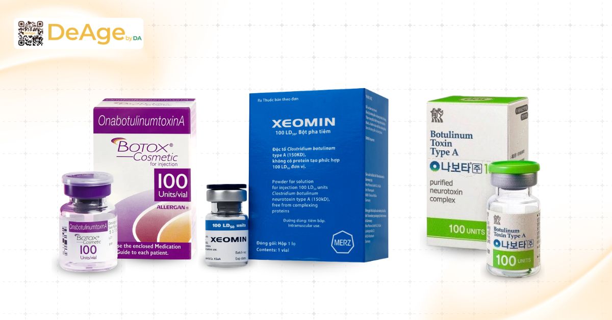Tiêm xóa nhăn trán có hiệu quả không và nên chọn phương pháp nào? 4 3 loại botox