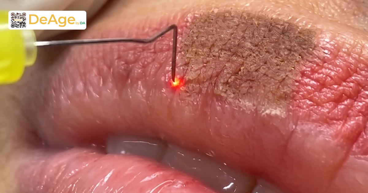 Giảm nếp nhăn môi bằng cách nào hiệu quả và duy trì được bao lâu? 7 plasma môi (1) (3)
