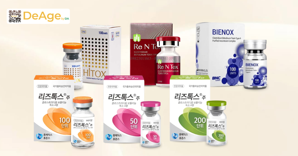 Top các loại botox Hàn Quốc phổ biến hiện nay 8 Botox KFDA phê duyệt