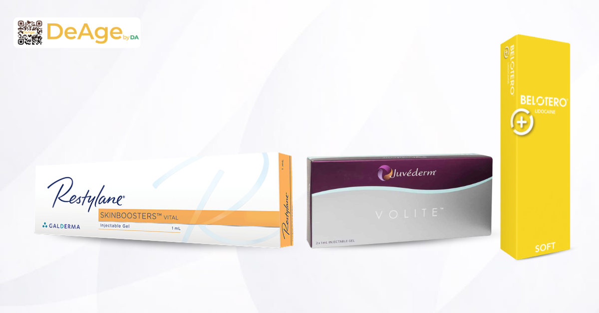 Xóa nhăn ấn đường: bí quyết giúp gương mặt hiền hòa, bớt cau có 7 Restylane Vital, Juvederm Volite, Belotero Soft