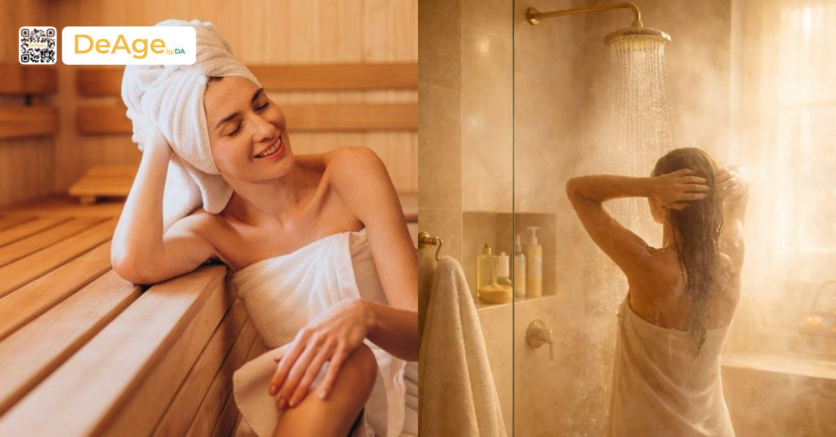 Cấy mỡ rãnh cười: quy trình, hiệu quả và những rủi ro cần biết 13 xông hơi, tắm nước nóng