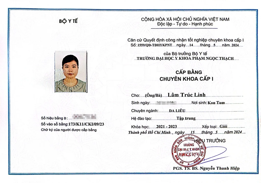BSCKI. Lâm Trúc Linh 3