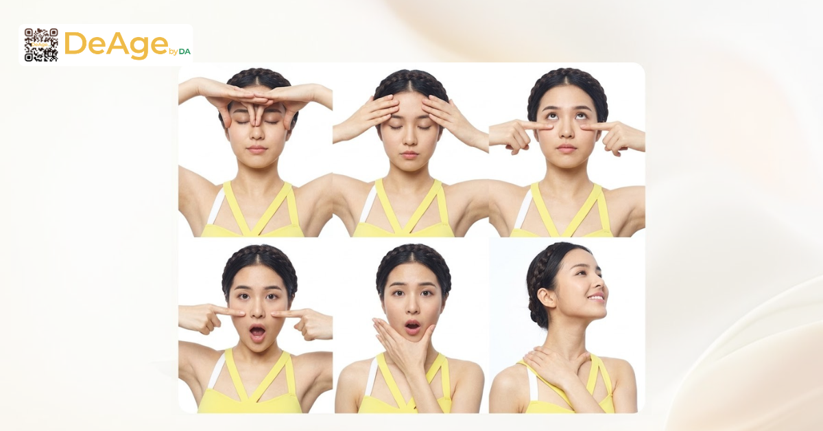 Một số bài tập giúp giảm mỡ mặt (hình minh họa)