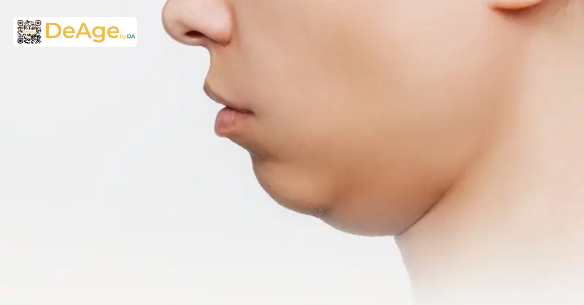 Top 10 cách có cằm V-line đẹp tự nhiên: phương pháp nào phù hợp với bạn? 3 Mỡ thừa tích tụ ở vùng má và dưới cằm là một trong những nguyên nhân khiến gương mặt trông tròn hoặc thiếu đường nét.