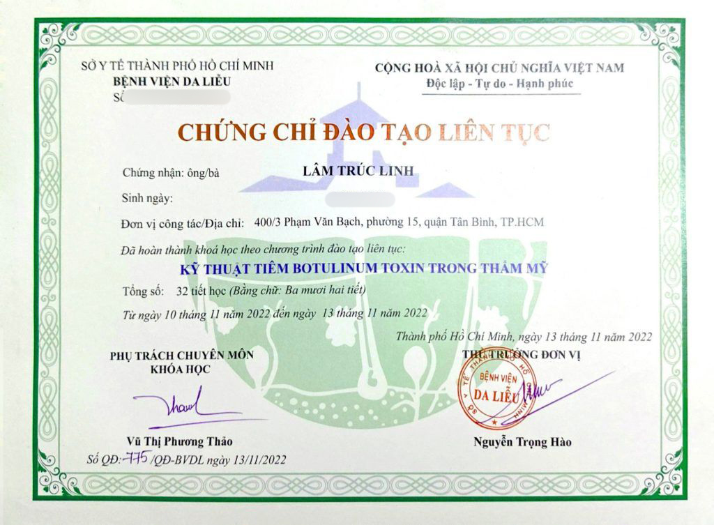 BSCKI. Lâm Trúc Linh 9