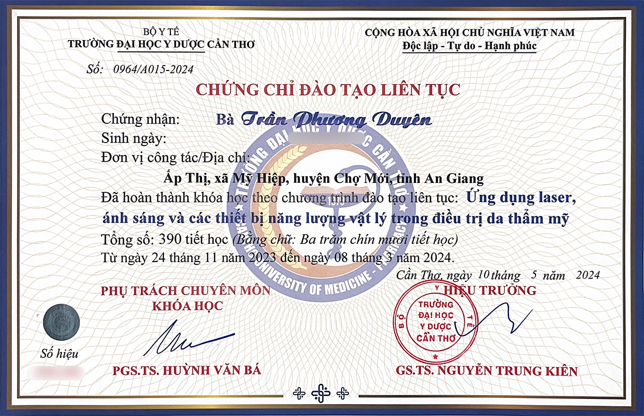 ThS.BSCKI. Trần Phương Duyên 5