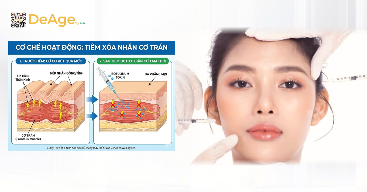 Tiêm botox là gì và ứng dụng trong thẩm mỹ