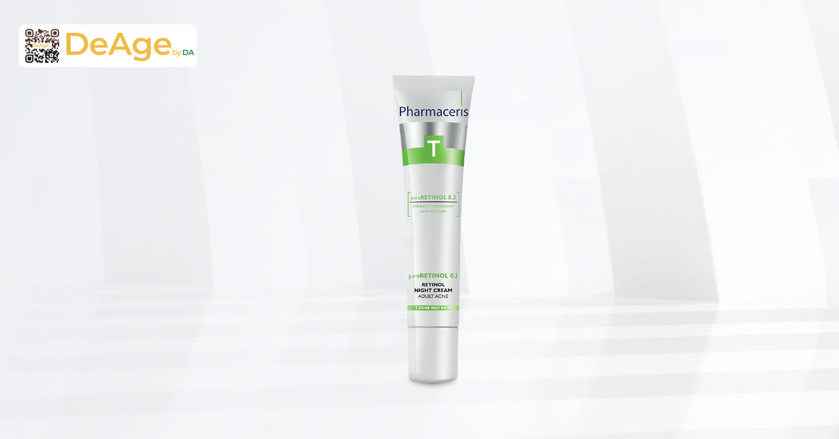 Sản phẩm kem tái tạo da ban đêm Pharmaceris Retinol 0.3