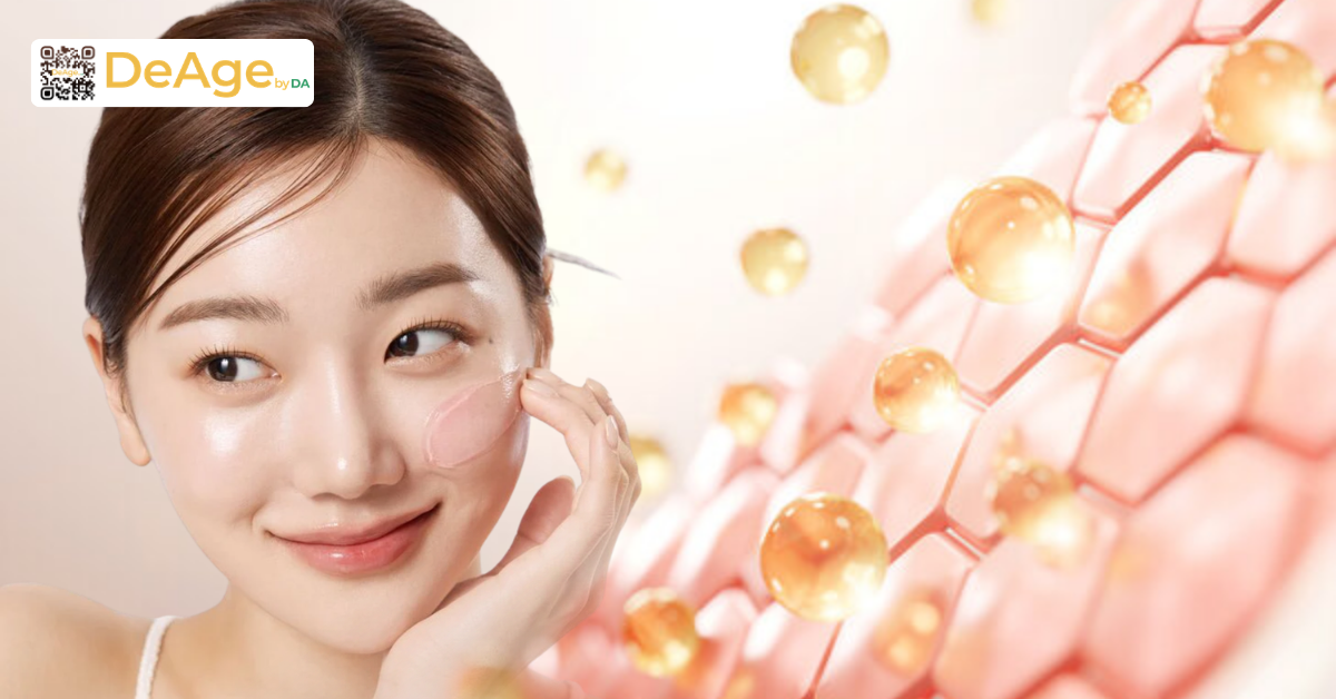 7 cách làm da căng bóng, mịn màng chuẩn xu hướng Hàn Quốc 1 Da căng mọng là tình trạng làn da có độ ẩm tốt, bề mặt mịn màng (hình minh họa)